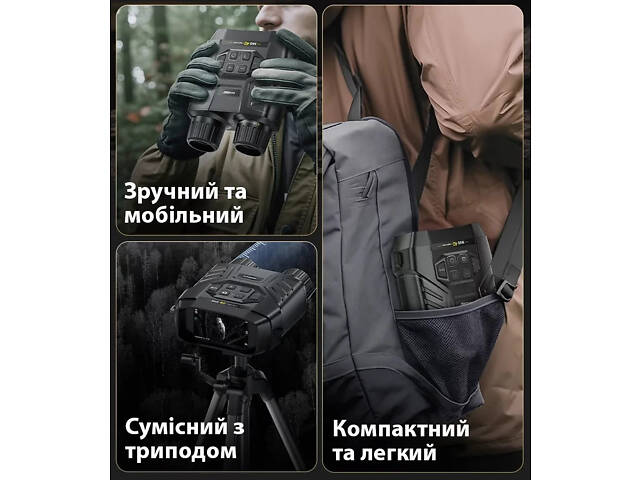 Прилад нічного бачення FNIRSI NVS-40 + Флешка 32 GB - Фото 2