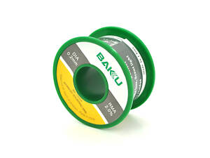 Припой BAKKU проволочный Solder wire BK10002 DIA 0,2mm (50g)