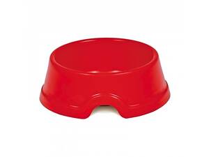 Природа Миска пластиковая Природа №2 красная, 600 мл