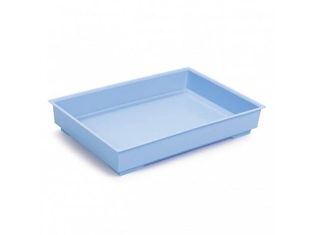 Природа Поддон для клетки Природа, пластик, 37x25см, голубой - Фото 1