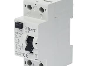 Устройство защитного отключения 40A 1Р+N AC 30 mA ISKRA AFI2 (30105061000)