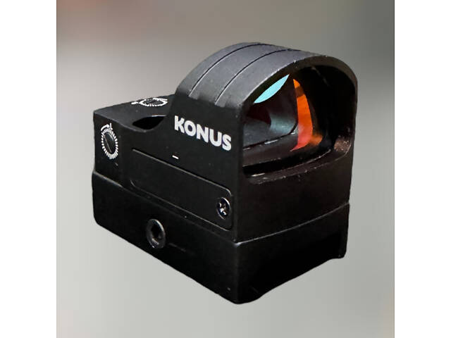 Прицел коллиматорный KONUS Fission 3.0, 4 MOA, крепление на Пикатинни / DeltaPoint Pro, #7205
