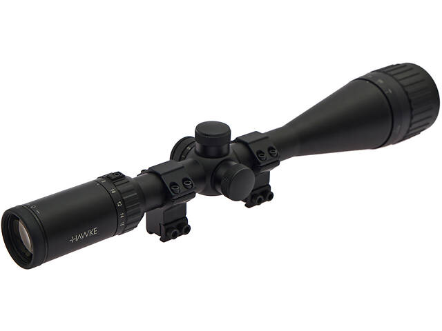 Приціл оптичний Hawke Fast Mount 4-16x50 AO сітка Mil Dot з підсвіткою. Кільця на Ластівчин хвіст - Фото 4