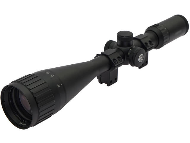 Приціл оптичний Hawke Fast Mount 4-16x50 AO сітка Mil Dot з підсвіткою. Кільця на Ластівчин хвіст - Фото 5