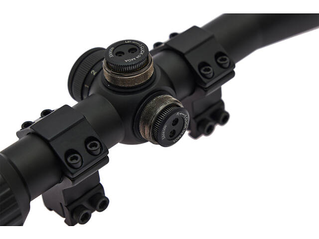 Приціл оптичний Hawke Fast Mount 4-16x50 AO сітка Mil Dot з підсвіткою. Кільця на Ластівчин хвіст - Фото 8