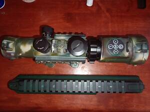 Приціл konus AS-34 2-6X28+планка FAB PDC