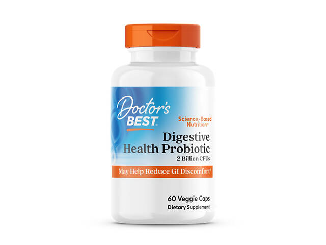 Пробиотики для пищеварения, Digestive Health, Probiotic 2 Billion with LactoSpore, Doctor's Best, 2 млрд КОЕ, - Фото NaN Пробиотики для пищеварения, Digestive Health, Probiotic 2 Billion with LactoSpore, Doctor's Best, 2 млрд КОЕ, - Фото NaN