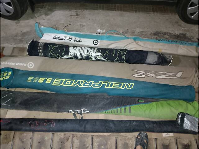 Продается дДоска для виндсерфинга бу,мачта,паруса. - Фото 7