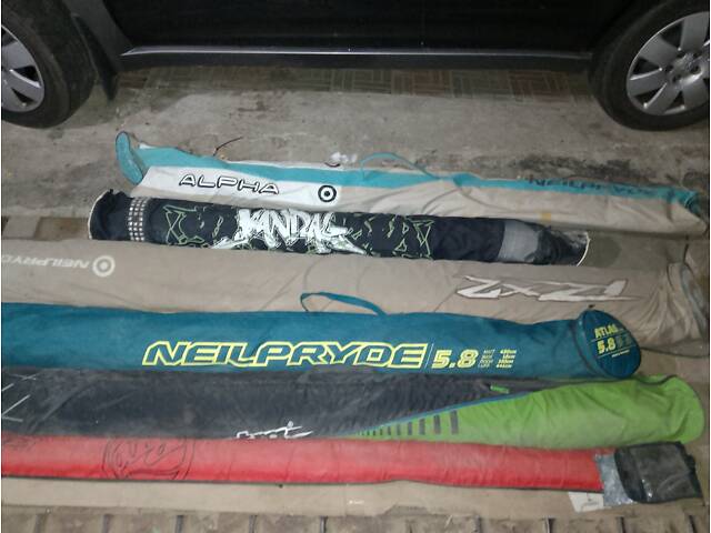 Продается дДоска для виндсерфинга бу,мачта,паруса. - Фото 8