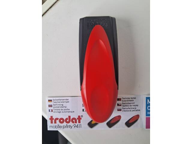 Продается оснастка для печати карманная 40 мм, Trodat printy 9411. - Фото 2