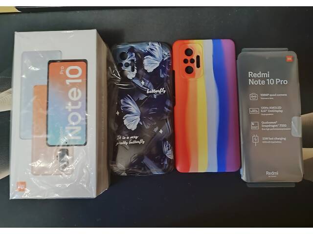 Продається Xiaomi Redmi Note 10 Pro 8/256 Onyx Gray(Global Version)