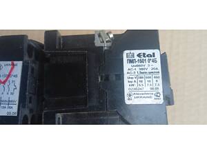 Продам контактор Etal ПМЛ-1501 0*4Б In=10А АС-3, In=20А АС-1 Uk=380V
