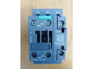 Продам контактор SIEMENS 3RT2026-1APOO Uk=230V 25А