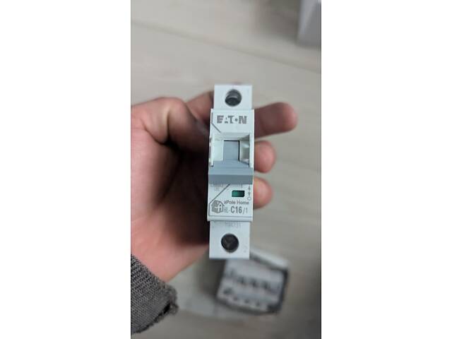 Продаю автоматичний вимикач EATON PL6-C16/1, 16А - Фото 2
