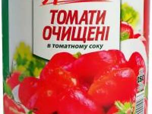 Томаты в собственном соку, ж/б 2,6 кг