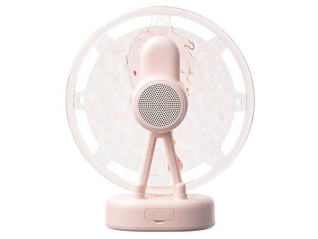 Проектор-нічник ZAY-L07 Sky Wheel 2in1 + Bluetooth колонка Pink - Фото 1