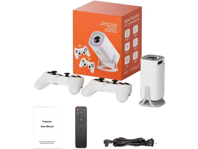 Проектор XPRO с играми и джойстиками Android 11 XPRO (45555-S40MAX_2305) - Фото 1