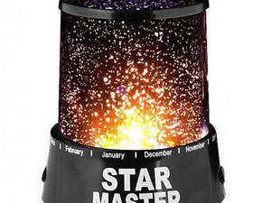 Проектор зоряного неба, нічник Star Master 0238, чорний