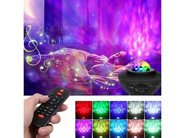 Проєктор зоряного неба. Світильник космос - Фото 8