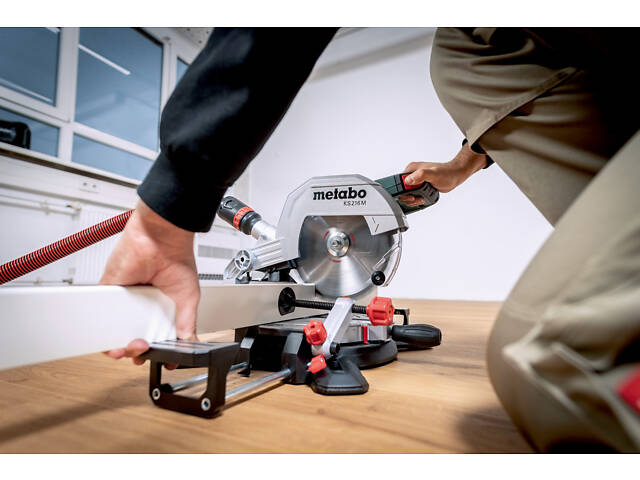 Професійна торцювальна пила Metabo KS 216 M New : 1350 Вт, диск 216 x 30 мм 610216000 - Фото 10
