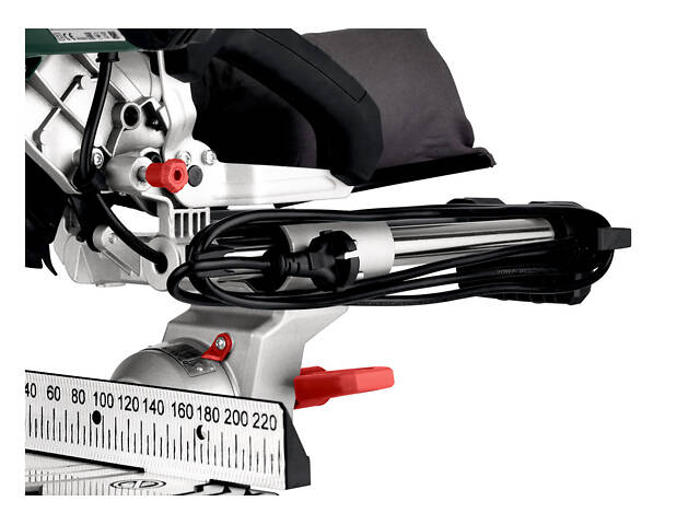 Професійна торцювальна пила з протяжкою Metabo KGS 216 M New: 1500 Вт, глибина різу 70мм, диск 216 x 30 мм, - Фото 4