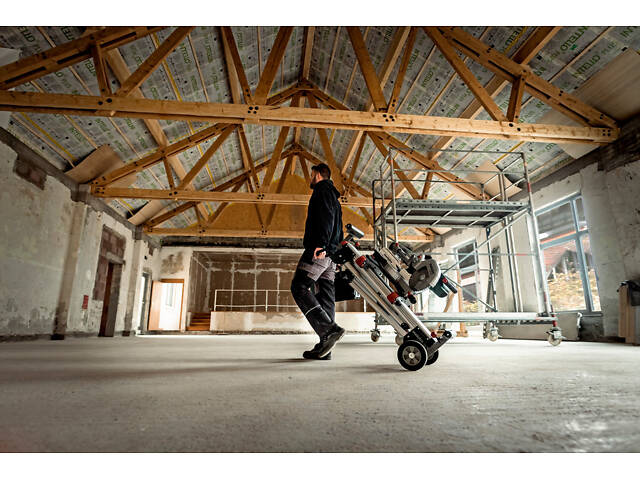 Професійна торцювальна пила з протяжкою Metabo KGS 216 M New: 1500 Вт, глибина різу 70мм, диск 216 x 30 мм, - Фото 8