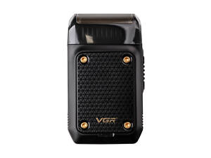Професійна акумуляторна електробритва з USB-триммером для сухого гоління VGR