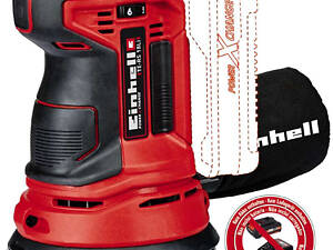 Профессиональная эксцентриковая шлифмашина Einhell TE-RS 18 Li - Solo : без АКБ и зарядки (4462010)