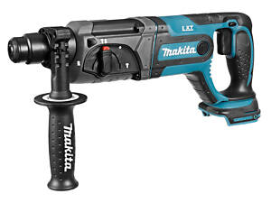 Профессиональный аккумуляторный перфоратор Makita DHR 241 Z : 2 Дж, SDS-плюс (без АКБ)