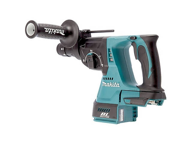 Профессиональный аккумуляторный перфоратор Makita DHR243RTJ : с АКБ 18V 2шт-5.0Ah, 2 Дж, SDS+ - Фото 3