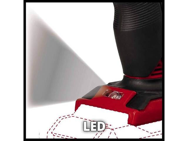 Професійний акумуляторний ударний шуруповерт безщітковий Einhell TP-CD 18/80 Li-i BL - Solo : з АКБ 18В 2.5 Ah - Фото 6