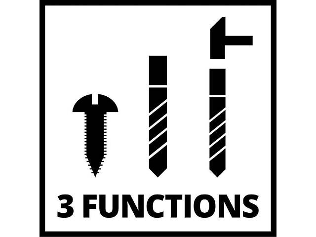 Професійний акумуляторний ударний шуруповерт безщітковий Einhell TP-CD 18/80 Li-i BL - Solo : з АКБ 18В 2.5 Ah - Фото 8