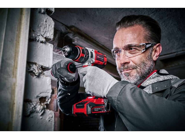 Професійний акумуляторний ударний шуруповерт безщітковий Einhell TP-CD 18/80 Li-i BL - Solo : з АКБ 18В 2.5 Ah - Фото 9