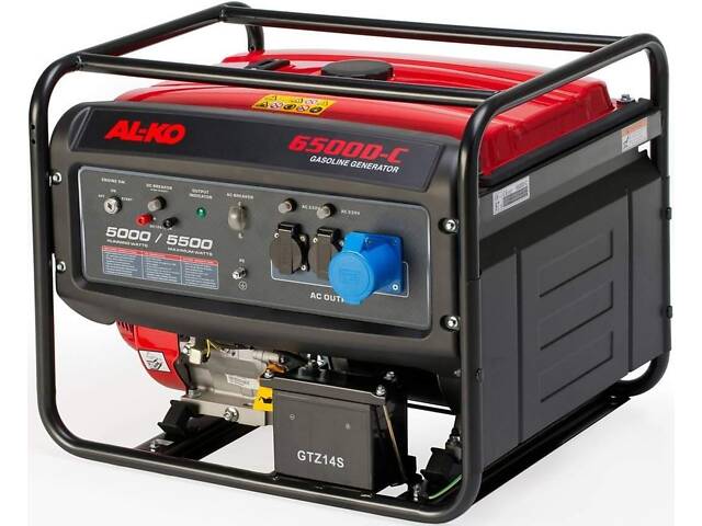 Профессиональный бензиновый генератор (электрогенератор) AL-KO 6500 D-C : 5.0/5.5 кВт - Фото 3