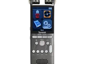 Професійний диктофон цифровий з лінійним входом Savetek GS-R06 32 Гб (100894)