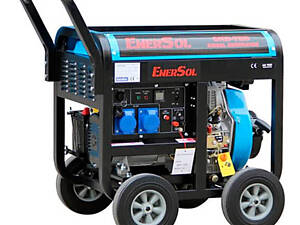 Професійний генератор дизельний (електрогенератор) EnerSol SKD-5EB : 5.0/5.5 кВт дизельгенератор для дому