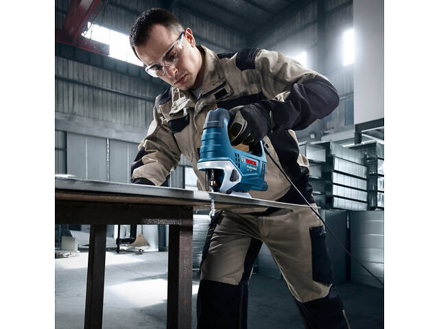 Профессиональный электрический лобзик Bosch GST 750: 520 Вт, глубина реза 75 мм, вес 2.3кг - Фото 5