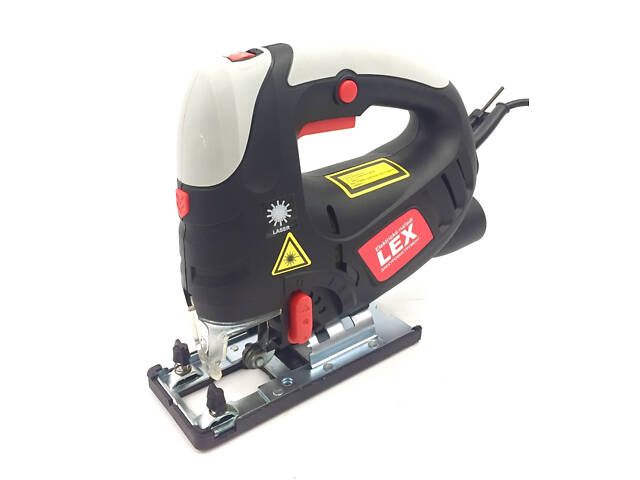 Профессиональный электрический ручной лобзик LEX JS233: 1200 Вт, 3 года гарантия, электролобзик - Фото 2