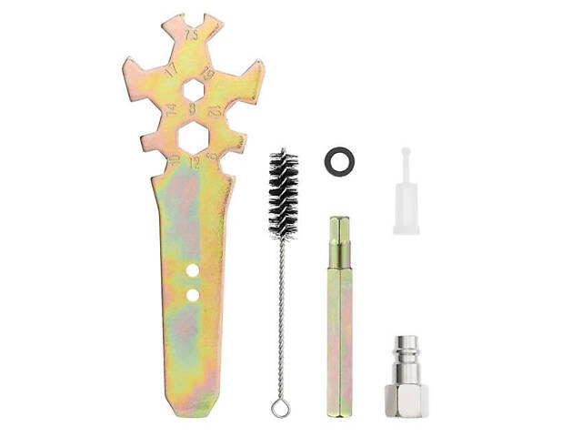 Профессиональный краскопульт пневматический LVLP TEFLON STORM INTERTOOL PT-0143 : форсунка 1.3мм - Фото 8