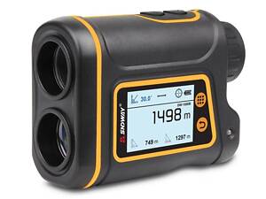 Профессиональный лазерный дальномер до 1500 метров с LCD экраном SNDWAY SW-1500B, скорость, угол, высота, площадь