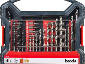 Професійний набір біт і свердел PROMOBOX Standart kwb 41 предмета (109104)