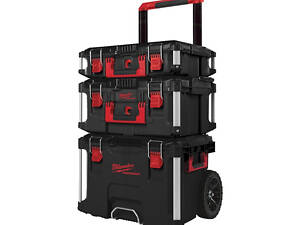 Професійний набір кейсів (3шт) MILWAUKEE PACKOUT (4932464244)