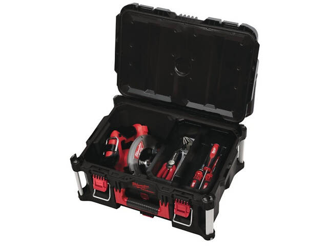 Профессиональный набор кейсов (3шт) MILWAUKEE PACKOUT (4932464244) - Фото 7