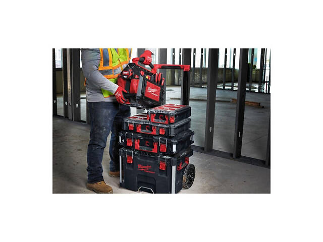 Профессиональный набор кейсов (3шт) MILWAUKEE PACKOUT (4932464244) - Фото 9