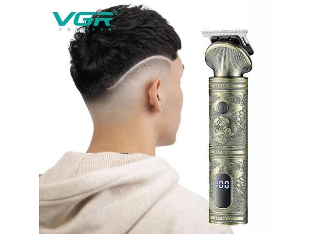 Професійний набір/машинка для стрижки волосся 6 в 1 VGR V-106, бритва триммер для бороди - Фото 4
