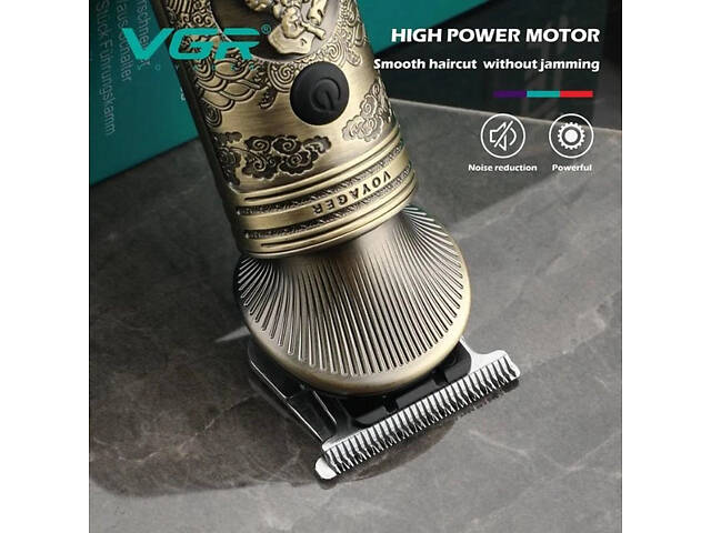 Професійний набір/машинка для стрижки волосся 6 в 1 VGR V-106, бритва триммер для бороди - Фото 5