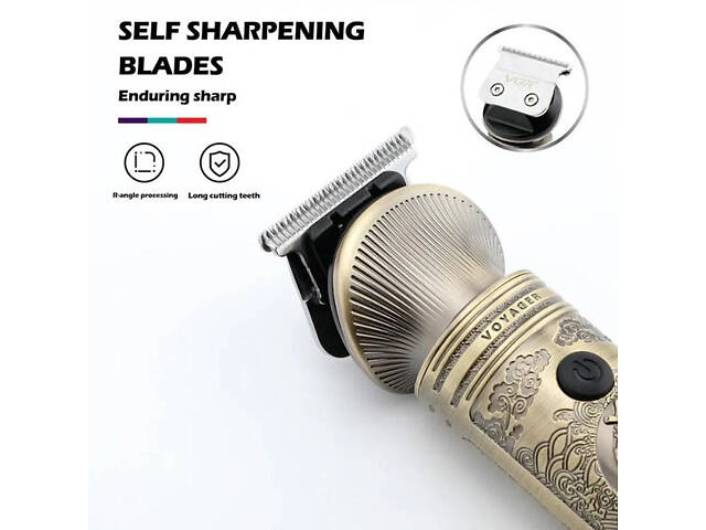 Професійний набір/машинка для стрижки волосся 6 в 1 VGR V-106, бритва триммер для бороди - Фото 8