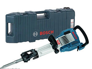 Профессиональный отбойный молоток Professional GSH 16-28 в чемодане с пикообразными зубилами : 1750 Вт, 41 Дж