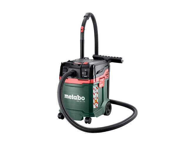 Професійний пилосос Metabo ASA 30 L PC : 1200 Вт, 30 л, сухе, вологе (602086000) - Фото 1