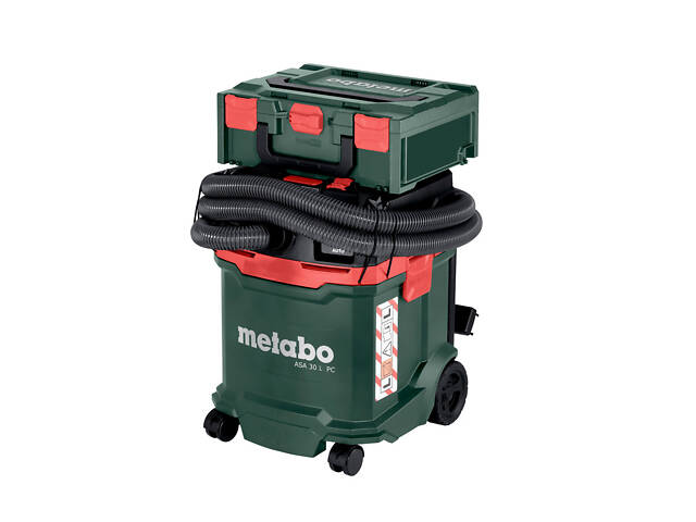 Професійний пилосос Metabo ASA 30 L PC : 1200 Вт, 30 л, сухе, вологе (602086000) - Фото 3